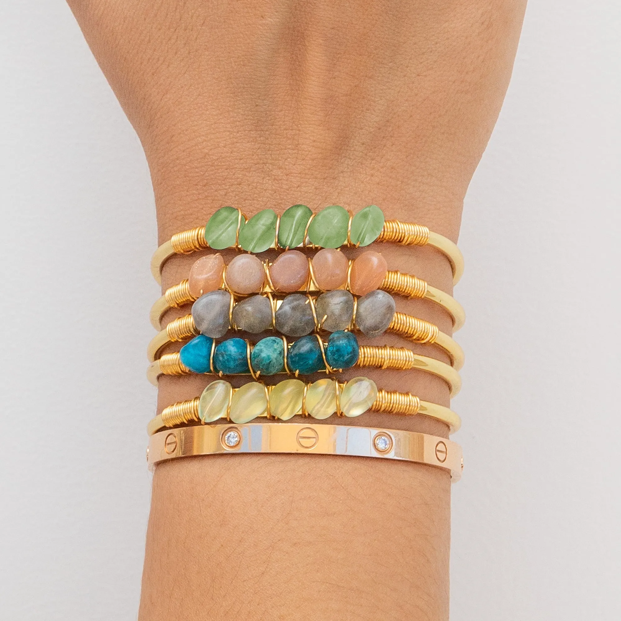 Apatite Cuff: The Gwenyth