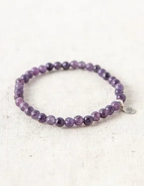 Lepidolite Mini Gemstone Bracelet