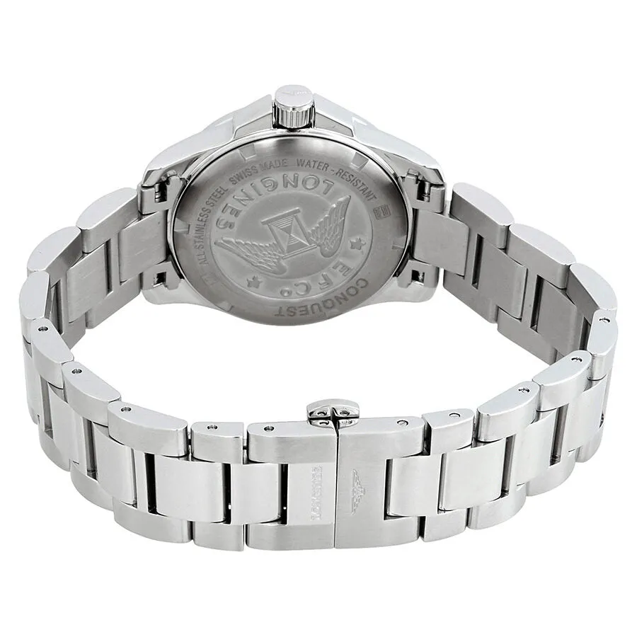 Longines Conquest Diamond White Mother of Pearl Dial Ladies Watch L3.381.4.87.6