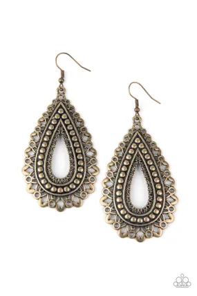 PAPARAZZI Texture Garden - Brass 518