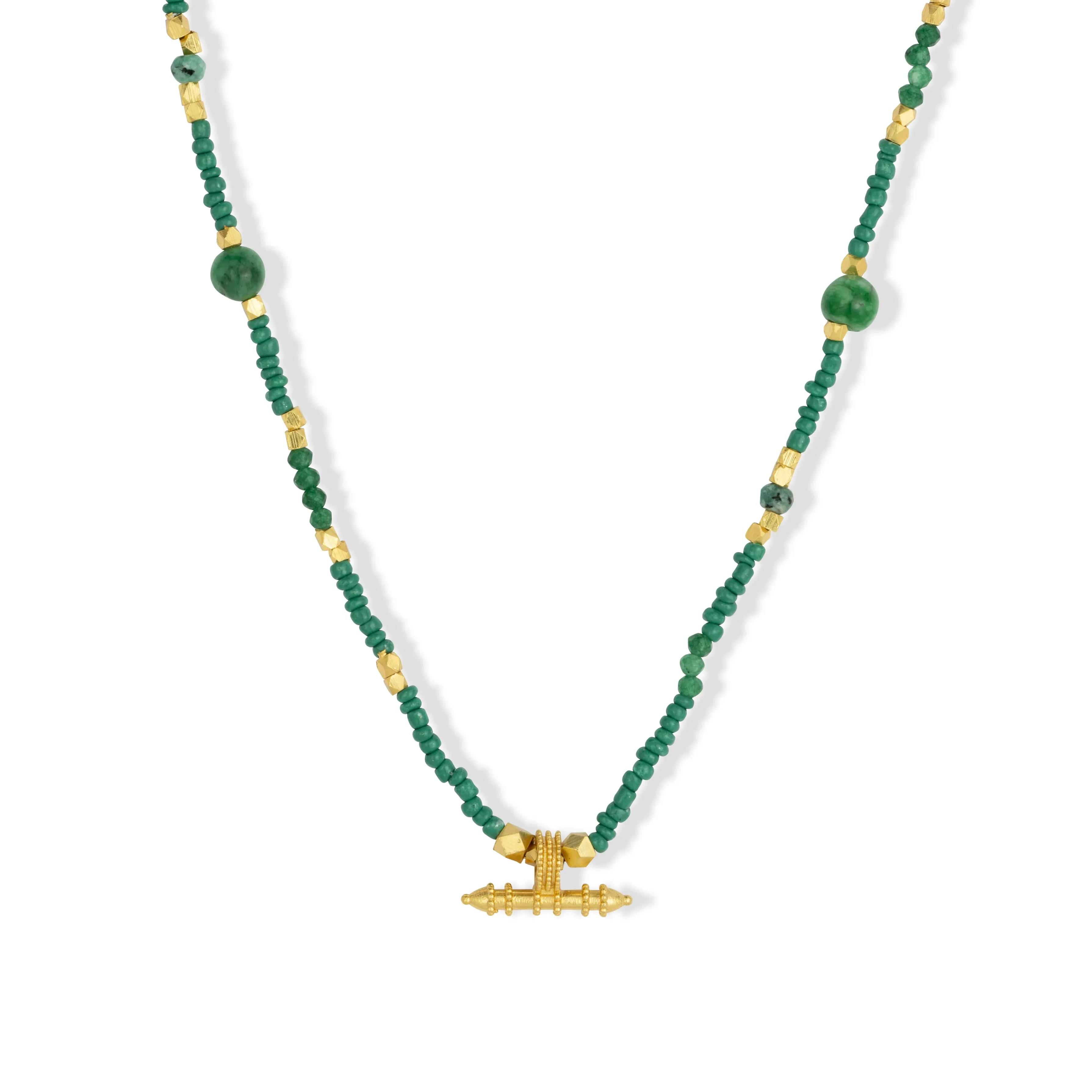 Sadie Necklace Green Ashiana